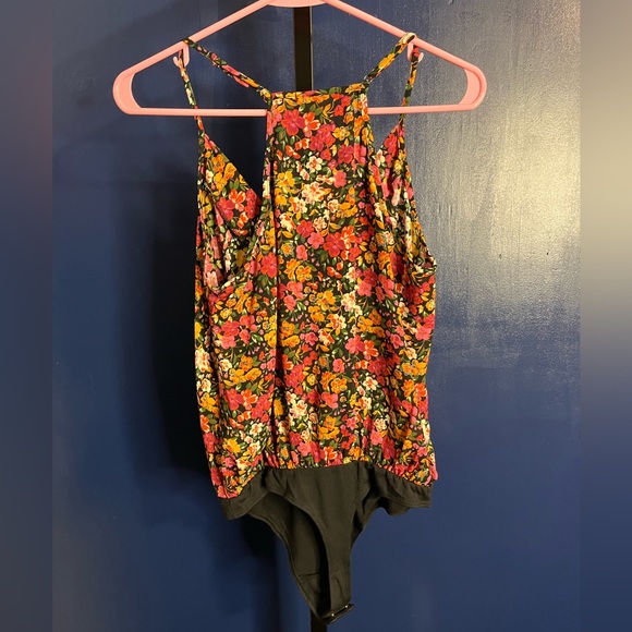 NWT Pleione Floral Tank Bodysuit Size XS - Picture 4 of 4